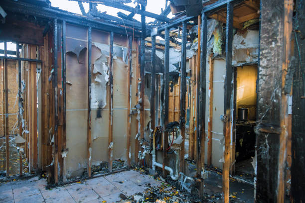 Professional Fire Damage Removal technician working in Legend Lake, WI